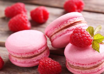 Macarons-Rasberry